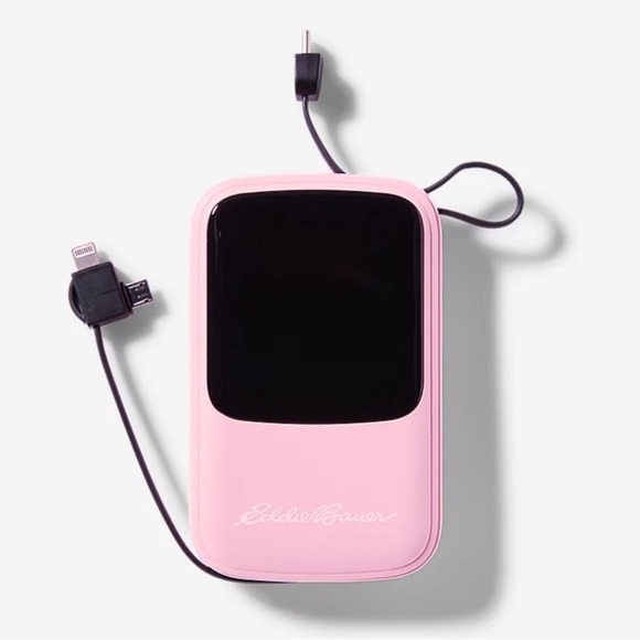 Eddie Bauer Other - 10,000 mAh Power Bank w/ Built-In Cables